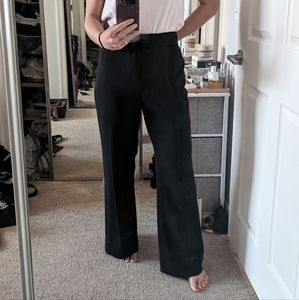 MOVING/CLOSET CLOSING Wide leg black trousers